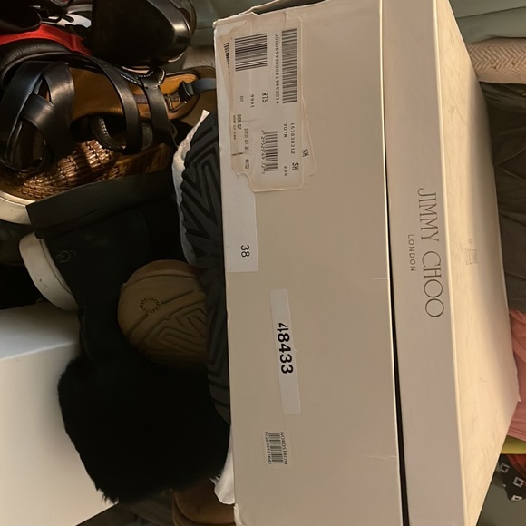 Jimmy Choo - Black Over the Knee boots- Sz 37 - Picture 4 of 9